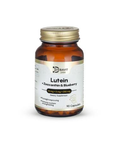 debavit Luthein + Zeaksantin and blueberries to maintain eyes health - Buy Online on GoSupps.com