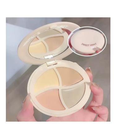 Facial concealer four -color