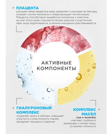 NSC Facial masks tissue hyaluronic acid and placenta 30pcs - Buy Online on GoSupps.com