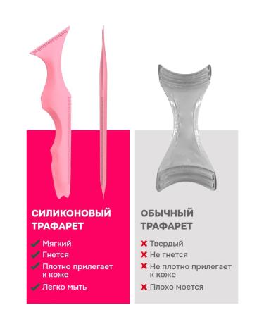 OVUS Stencil for shooters of eyebrow makeup 5 in 1 - Buy Online on GoSupps.com