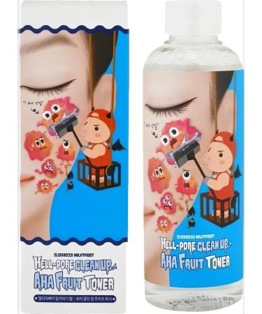 Luxury cosmetics Tonic-piling (toner) based on fruit acids