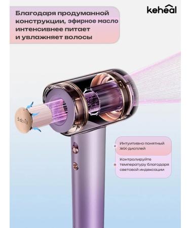 KEHEAL Hair hair dryer professional with nozzle powerful - Buy Online on GoSupps.com