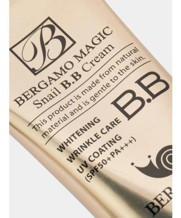 T&more BB cream with mucin Snail BB Snail Cream SPF 50+ - Buy Online on GoSupps.com
