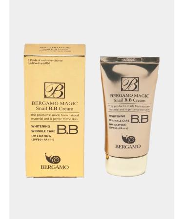 T&more BB cream with mucin Snail BB Snail Cream SPF 50+ - Buy Online on GoSupps.com