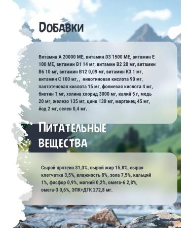 Territory Dry food for adult cats and cats without chicken - Buy Online on GoSupps.com