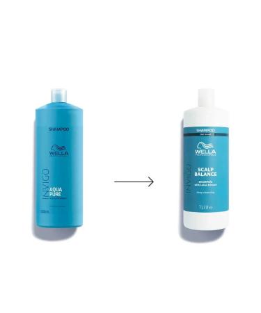 WELLA PROFESSIONALS Wella Invigo Scalp Balance Shampoo Cleansing 1000 ml - Buy Online on GoSupps.com