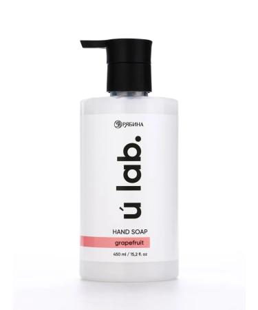 URAL LAB Grapefruit liquid soap ULAB 450 ml - Buy Online on GoSupps.com