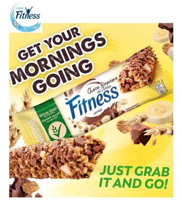 Nestle Fitness Bars Chocolate Banana 23.5g 24pcs - Buy Online on GoSupps.com