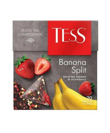 TESS Black Banana Split tea 20 pyramids