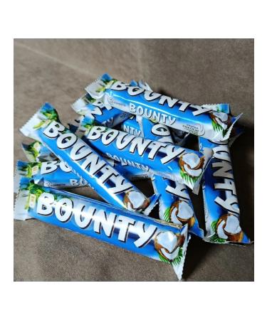 Chocolate Bounty Bounty 55g x 10 pcs - Buy Online on GoSupps.com