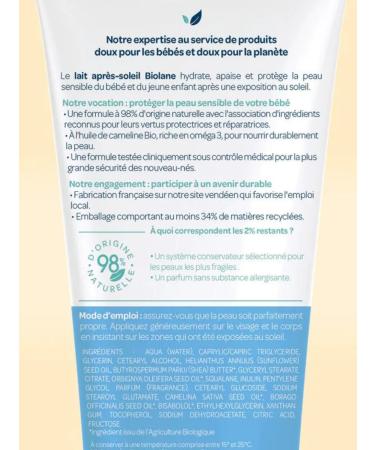 Biolane SUNRAL COURS SPF50 and milk after tanning 200+100 ml - Buy Online on GoSupps.com