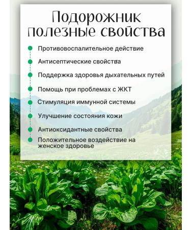 Ivan-tea workshop Vyshegorye Plantain is dried grass (sheet) - Buy Online on GoSupps.com