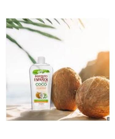 INSTITUTO ESPANOL Coconut oil for body 400 ml - Buy Online on GoSupps.com