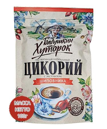 Grandma's Farm Tsicoria soluble 300 g with rosehip extracts - Buy Online on GoSupps.com