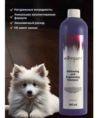 Wampum Grooming Products Whitening shampoo Whitening & Brightening Shampoo 500 ml - Buy Online on GoSupps.com