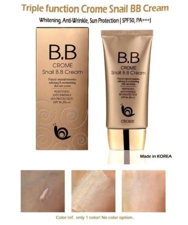 Tonal face cream Crome Snail B B B Cream - Buy Online on GoSupps.com