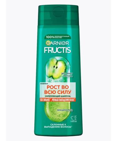 Spotless Fructis strengthening shampoo "growth in full force" 250 ml - Buy Online on GoSupps.com