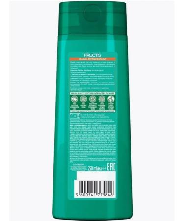 Spotless Fructis strengthening shampoo "growth in full force" 250 ml - Buy Online on GoSupps.com