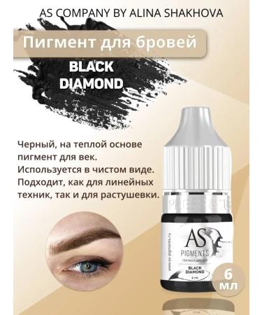 AS COMPANY BY ALINA SHAKHOVA Black Diamond Eye Pigment