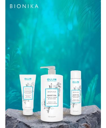Ollin Professional Hair shampoo OLLIN BIONIKA moisturizer 250 ml - Buy Online on GoSupps.com