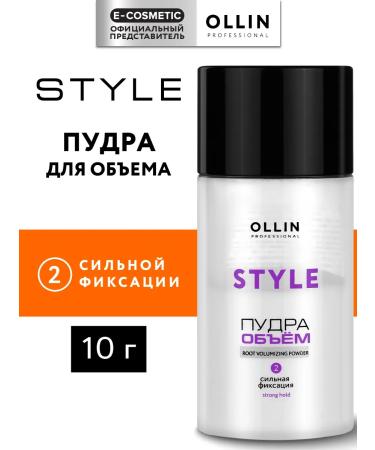 Ollin Professional OLLIN STYLE hair powder strong fixation 10 g