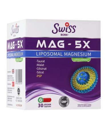 Liposomal magnesium Mag 5x - Buy Online on GoSupps.com