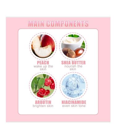 Eelhoe body scrub with peach - Buy Online on GoSupps.com