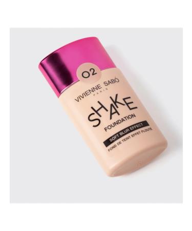 VIVIENNE SABO Tonal face cream 02 Beige Shake Foundation - Buy Online on GoSupps.com
