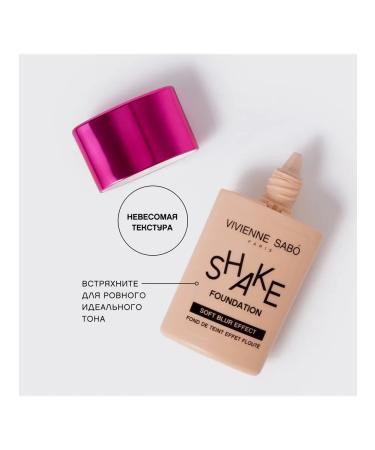 VIVIENNE SABO Tonal cream tone 03 golden-beige Shake Foundation - Buy Online on GoSupps.com
