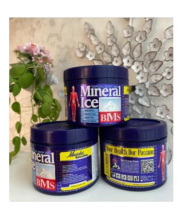 Mineral ice therapeutic analgesic gel