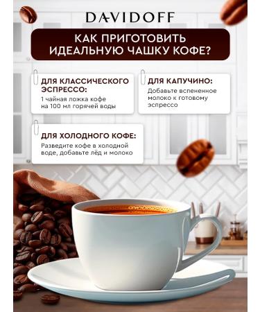 Coffee soluble Davidoff Fine Arma 100 g 2pcs 100% Arabica - Buy Online on GoSupps.com