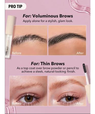 SHEGLAM Eyebrow gel fixing persistent transparent - Buy Online on GoSupps.com