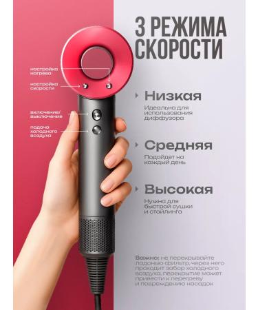 byCHIC Hair hair dryer Professional Powerful - Buy Online on GoSupps.com