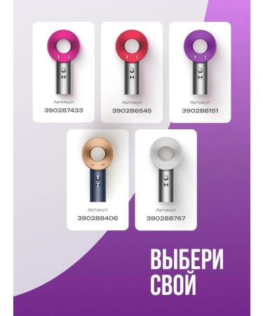 byCHIC Hair hair dryer with 5 nozzles - Buy Online on GoSupps.com