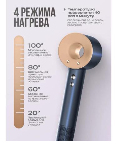 byCHIC Feng for hair professional with nozzles - Buy Online on GoSupps.com