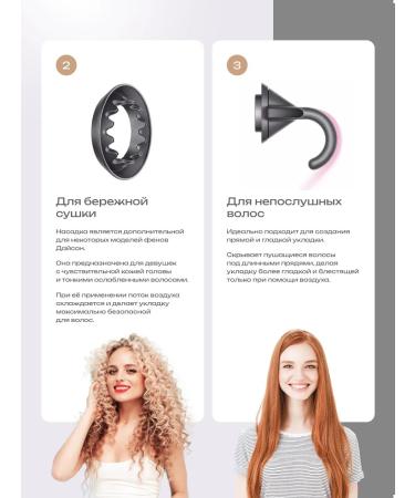 byCHIC Hair hair dryer with nozzles - Buy Online on GoSupps.com