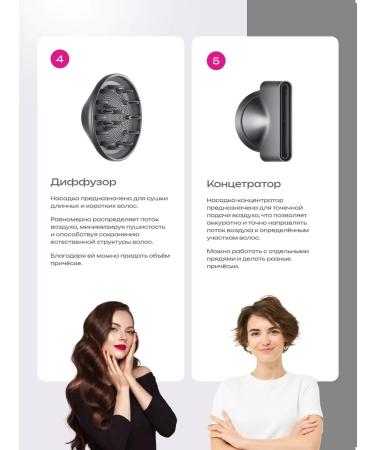 byCHIC Hair hair dryer with nozzles - Buy Online on GoSupps.com