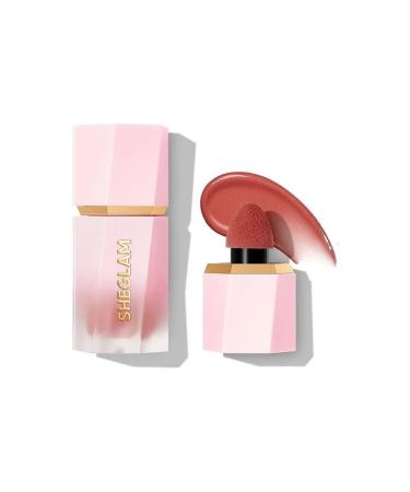 SHEGLAM Blor Bloom Liquid Blush Matte Finish Risky Business - Buy Online on GoSupps.com