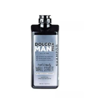 DOLCEMILK Male shampoo against dandruff Dolce Man Milk 460ml 1pc - Buy Online on GoSupps.com