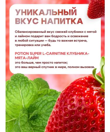 Potion Smart Drinks L carnitine liquid sportpite fat burner 12 pcs - Buy Online on GoSupps.com