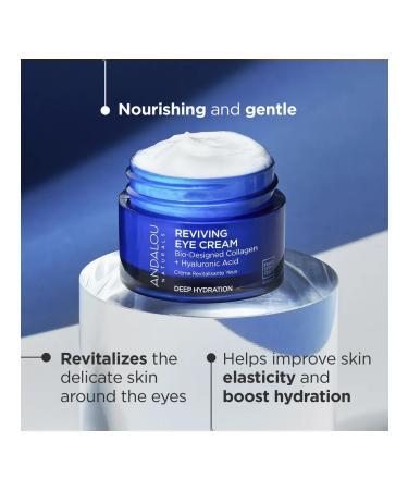 Andalou Naturals Moisturizer for skin cream around the eyes with collagen - Buy Online on GoSupps.com