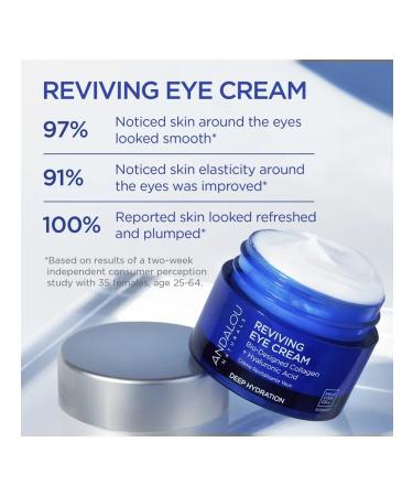 Andalou Naturals Moisturizer for skin cream around the eyes with collagen - Buy Online on GoSupps.com