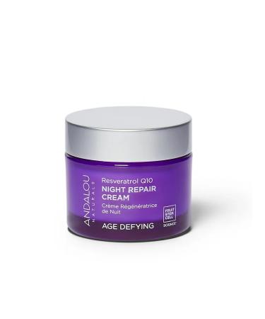 Andalou Naturals Night Restoring Cream "Resveratrol and Q10"