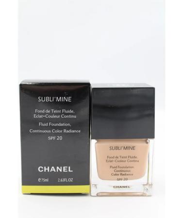 Chanel Sublimine SPF tonal cream 20 tone 106 75 ml