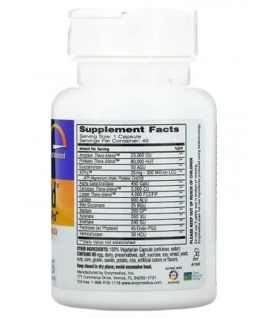 enzymedica Digest gold digestive enzymes 45 pcs - Buy Online on GoSupps.com