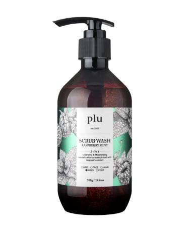 Plus SCRUB BODY Wash RASPBERRY MINT Body Gel - Buy Online on GoSupps.com