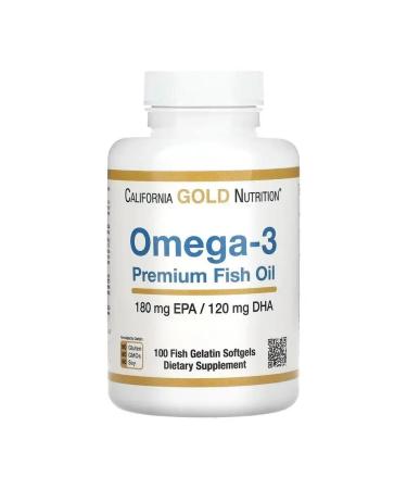 California Gold Nutrition Omega 3 premium quality