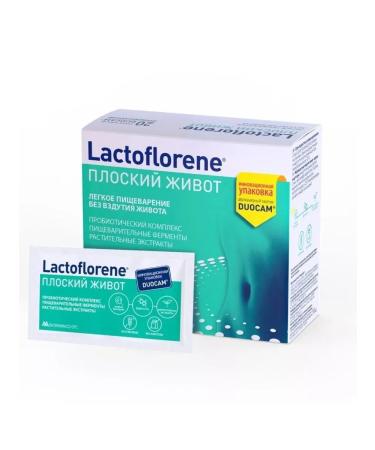 Lactoflorene flat stomach Probiotic 20 packs - 4 units