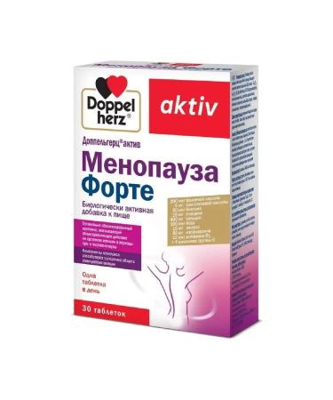Doppelherz Menopaus Active Forte N30 Table by 1485MG-4pcs