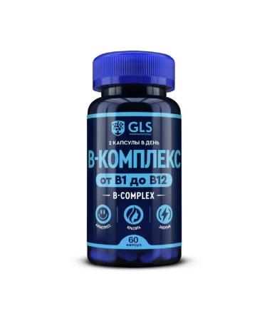 GLS B-complex 60 pcs. capsules weighing 430 mg-2 pcs